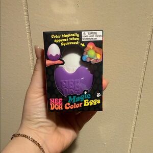 NeeDoh Magic Color Eggs - Purple